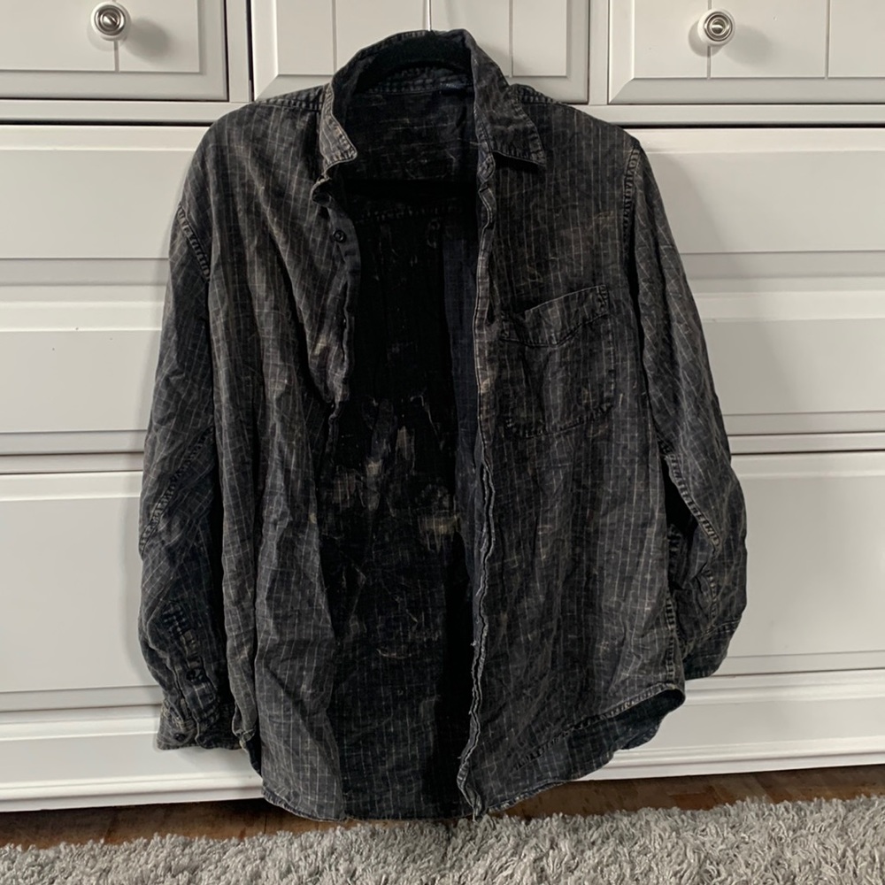 distressed urban outfitters flannel